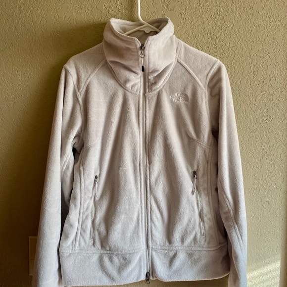 The North Face White Fleece Ultra Soft Size Medium - Picture 4 of 5